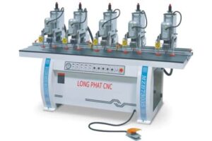 Máy khoan bản lề 5 đầu