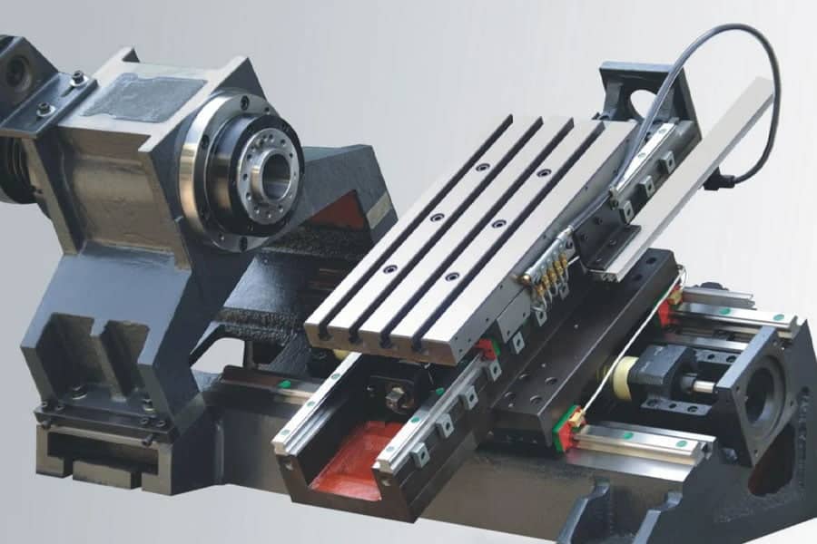 Cấu tạo máy tiện CNC