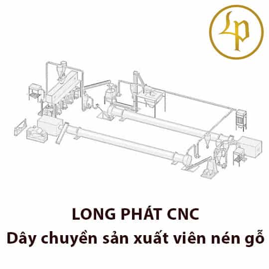 Dây chuyền sản xuất viên nén gỗ
