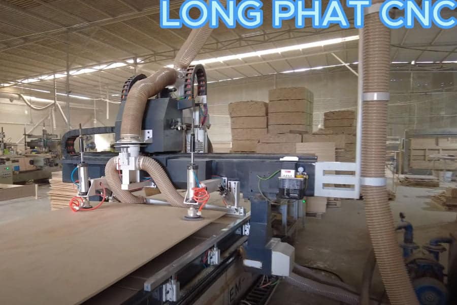 Máy gia công trung tâm 4 đầu full line