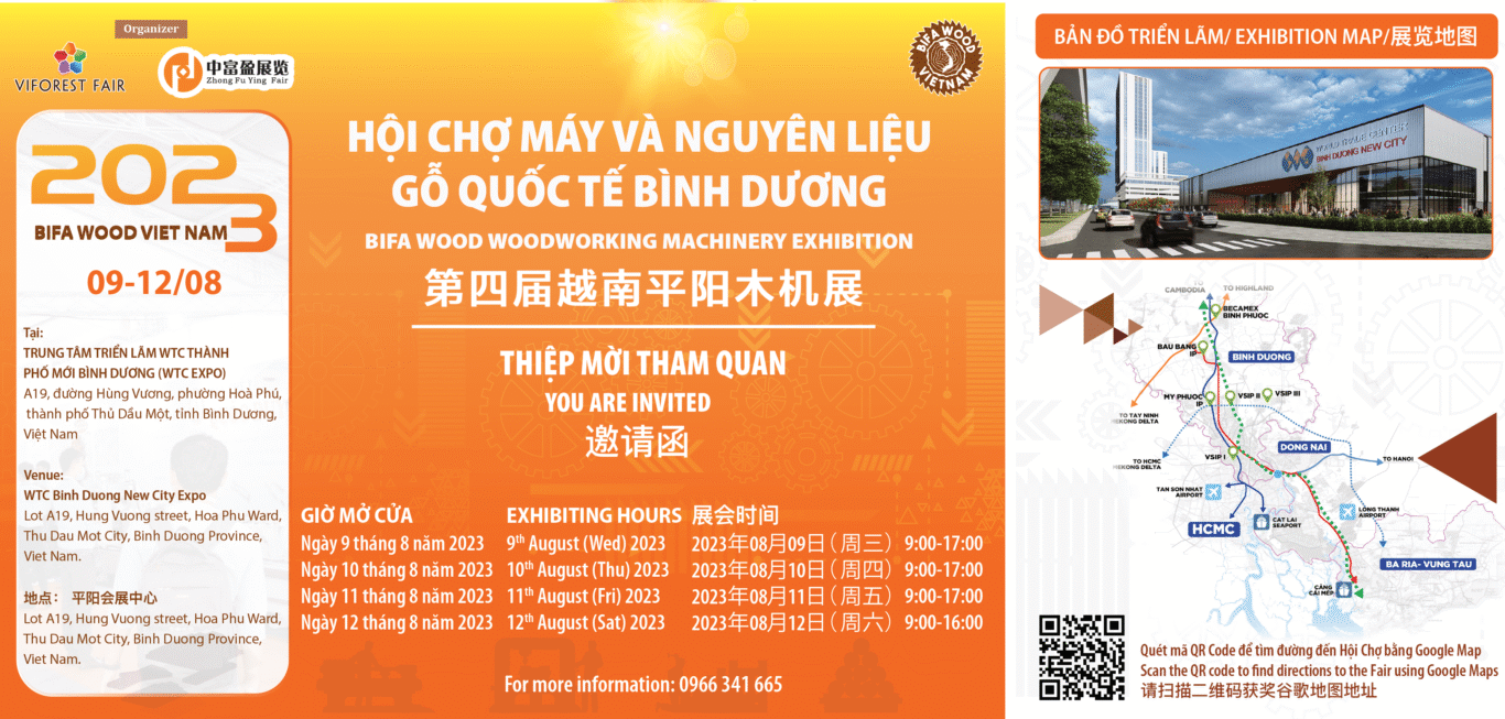Triển lãm BIFA WOOD VIỆT NAM 2023