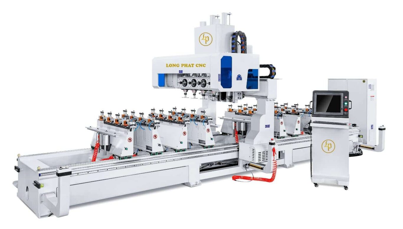 may cnc 4 truc 16 dau – jx sm 5200 4x4 ben kep lat servo