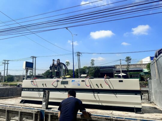 ban giao may khoan dung hai dau tu dong khach hang khu cong nghiep 4