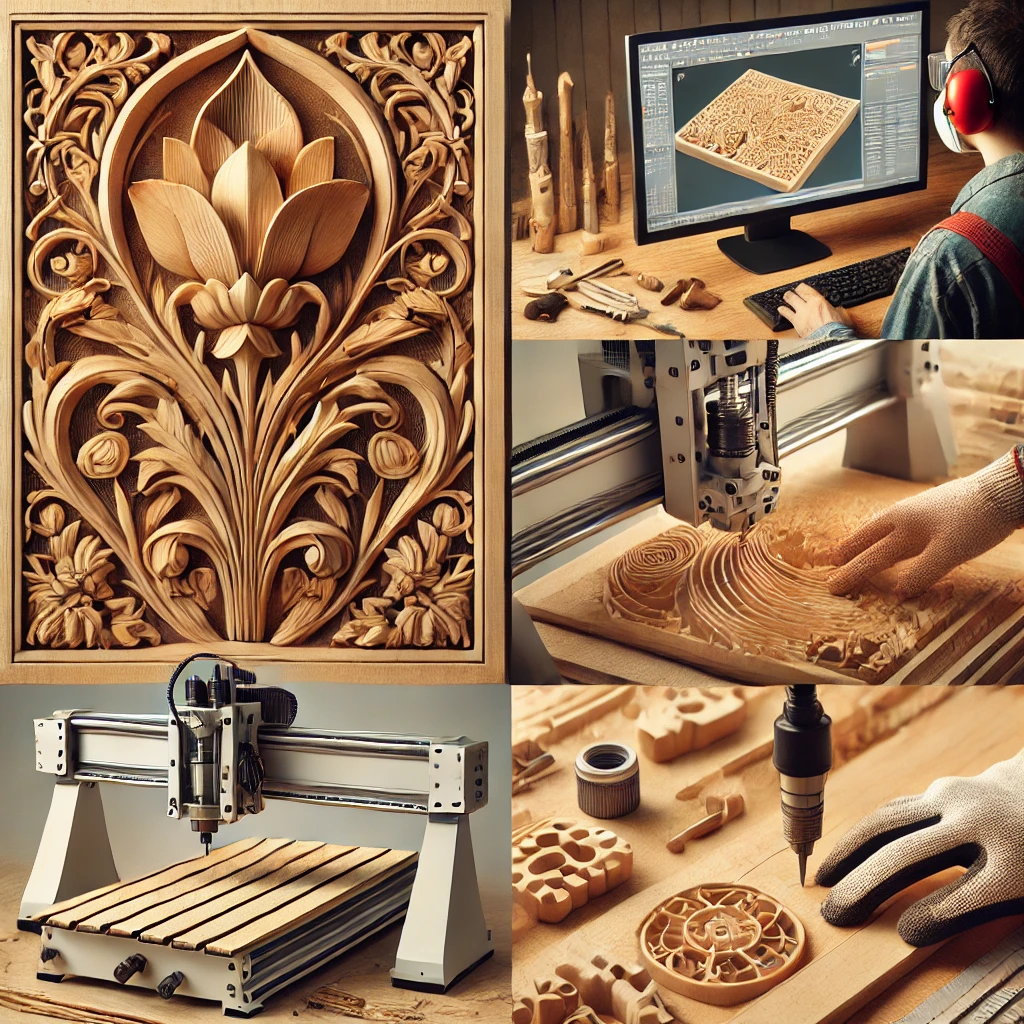 Các yếu tố cần lưu ý khi sử dụng máy CNC Router cho điêu khắc gỗ