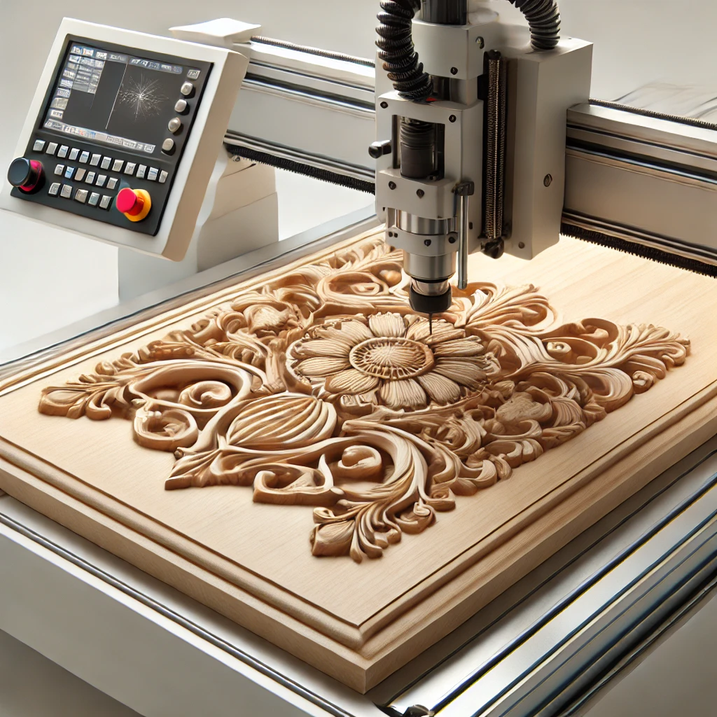 Gia Công Gỗ Bằng Máy CNC Router