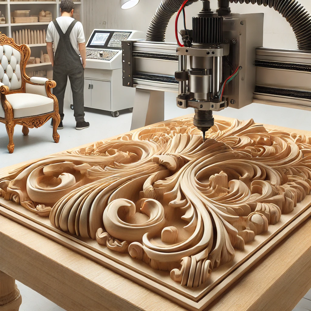 Tạo hình 3D với máy CNC Router