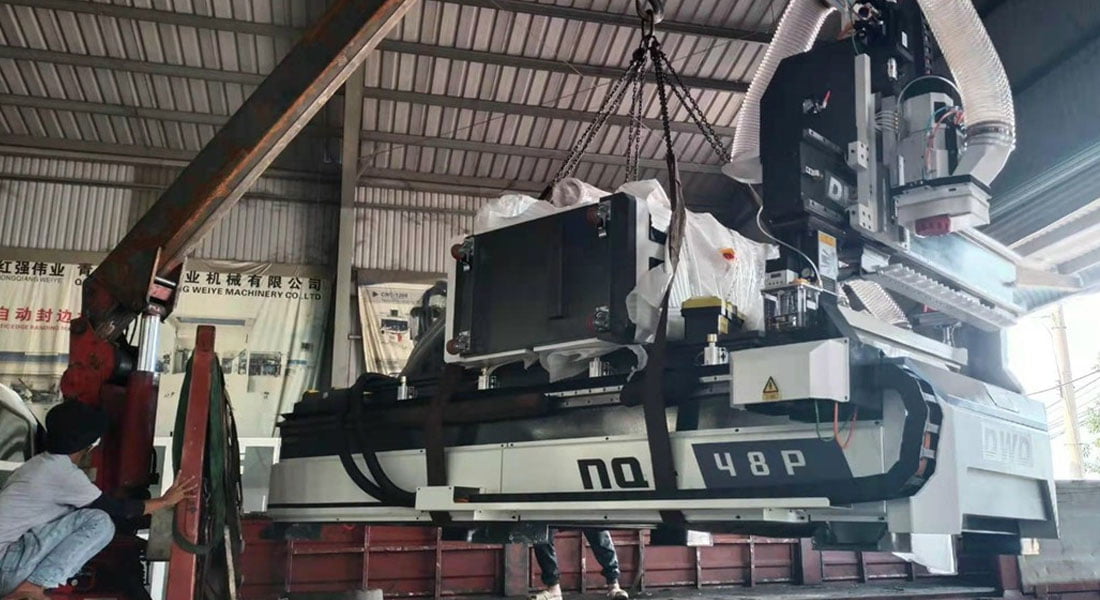 Bàn Giao Máy Trung tâm gia công CNC 