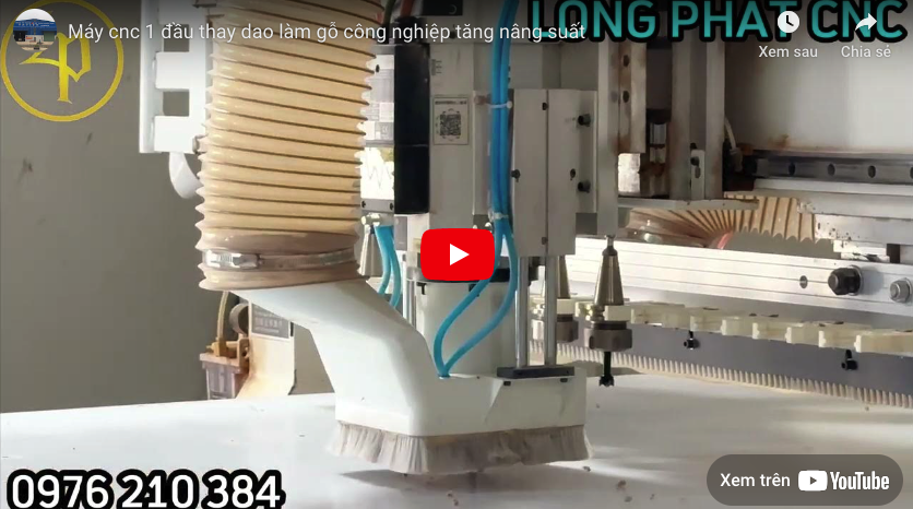 Máy cnc 1 đầu thay dao