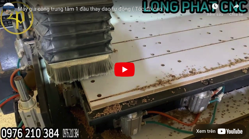 Máy gia công trung tâm 1 đầu thay dao tự động (Tốc độ cao)