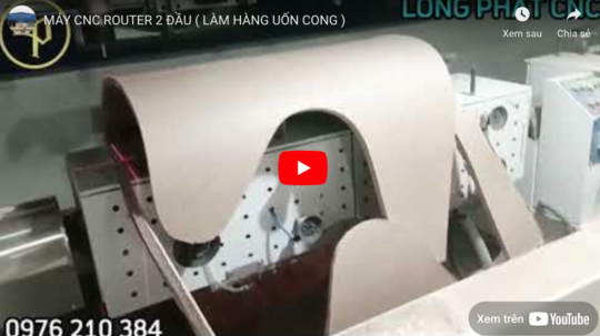 Video Máy CNC Router 2 Đầu