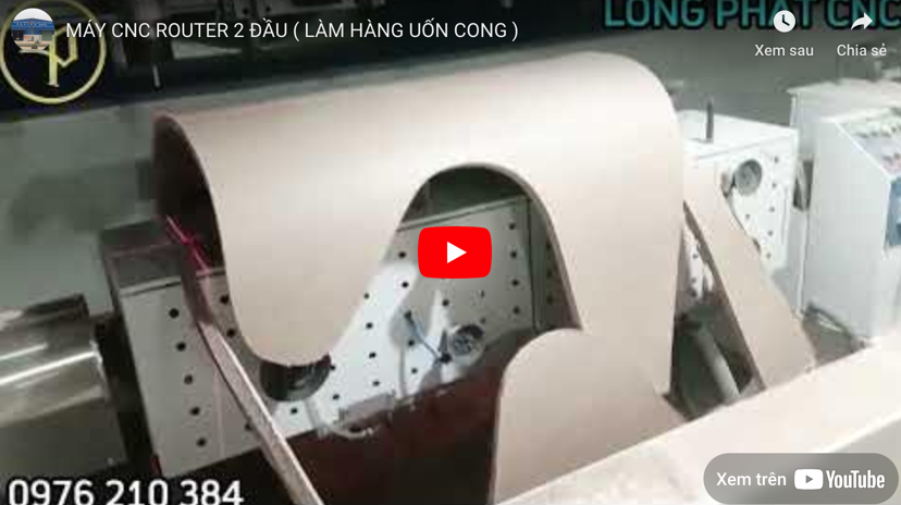 Video Máy CNC Router 2 Đầu