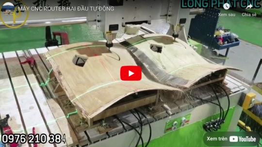 Video: Máy CNC Router Hai Đầu Tự Động