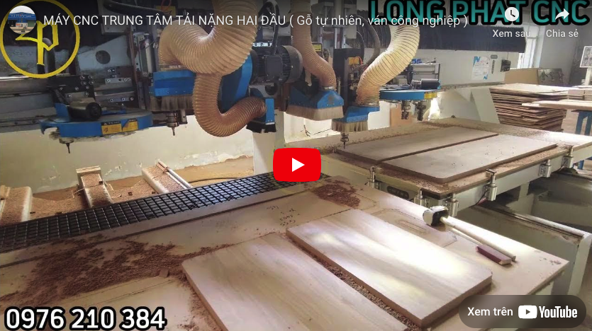 Video: Máy CNC Trung Tâm Tải Nặng Hai Đầu