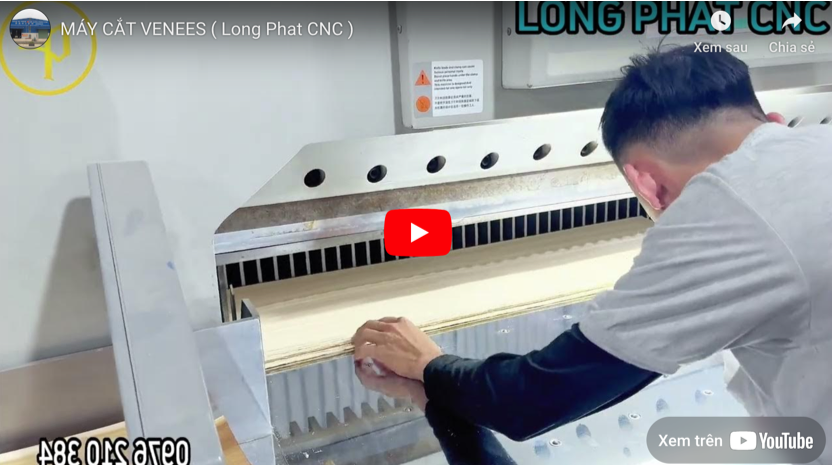 Video Máy Cắt Veneer