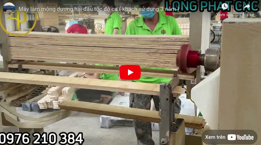 Video: Máy Làm Mộng Dương Hai Đầu Tốc Độ Cao