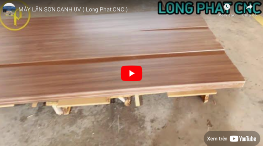 Video Máy Lăn Sơn Cạnh UV