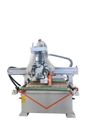 MÁY CNC 1 ĐẦU THAY 12 DAO TỰ ĐỘNG + TRỤC CƯA ĐA HƯỚNG